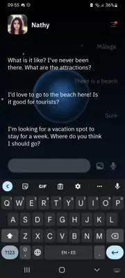 EVA AI Chat Bot android App screenshot 4